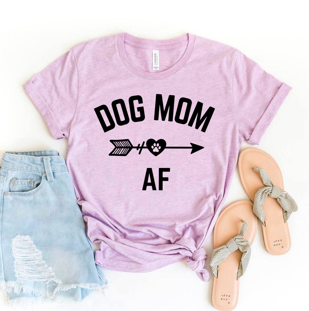 Dog Mom Af T-Shirt